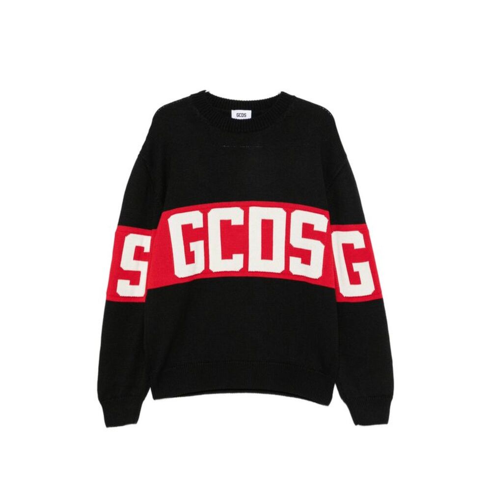 Gcds Black Sweaters & Knitwear Men